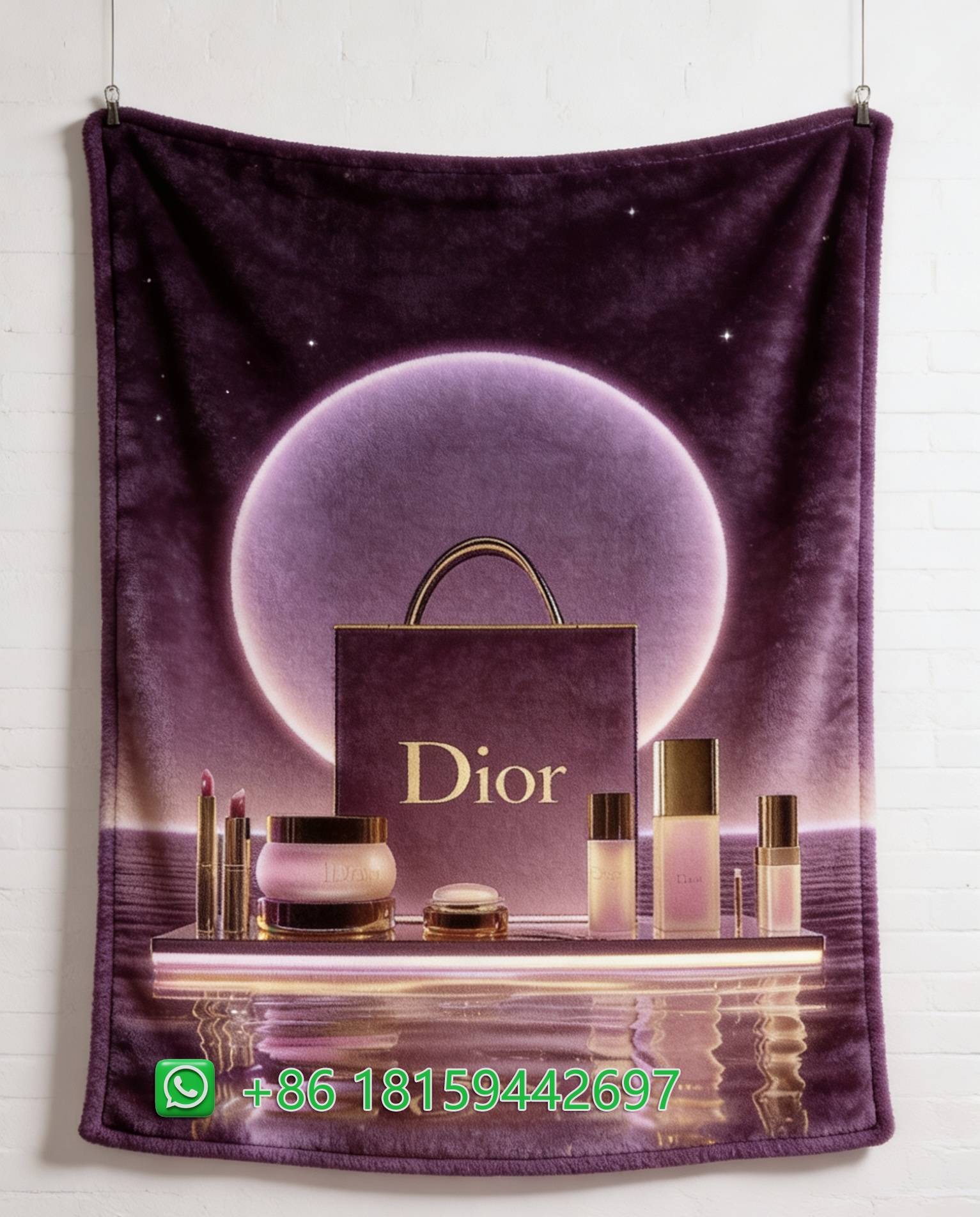 Dior Throw Blankets